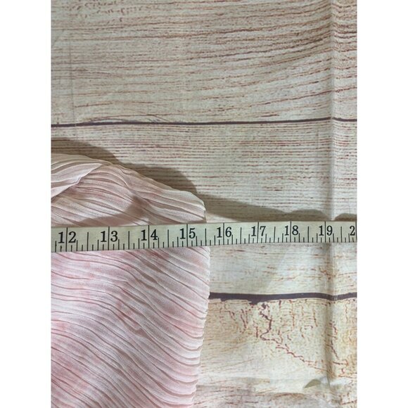 Erin Featherstone Women's Watercolor Pink Rose Watercolor Chiffon Dress - 4 - Picture 8 of 14